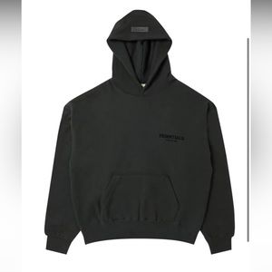Fear of God Essentials Black Hoodie